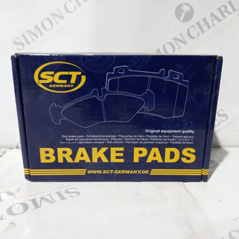 BOXED AND SEALED SCT BRAKE PADS SP735PR