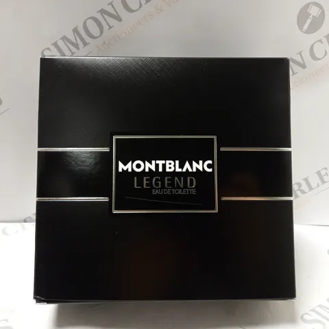 BOXED MONTBLANC LEGEND EAU DE TOILETTE & SHOWER GEL GIFT SET 