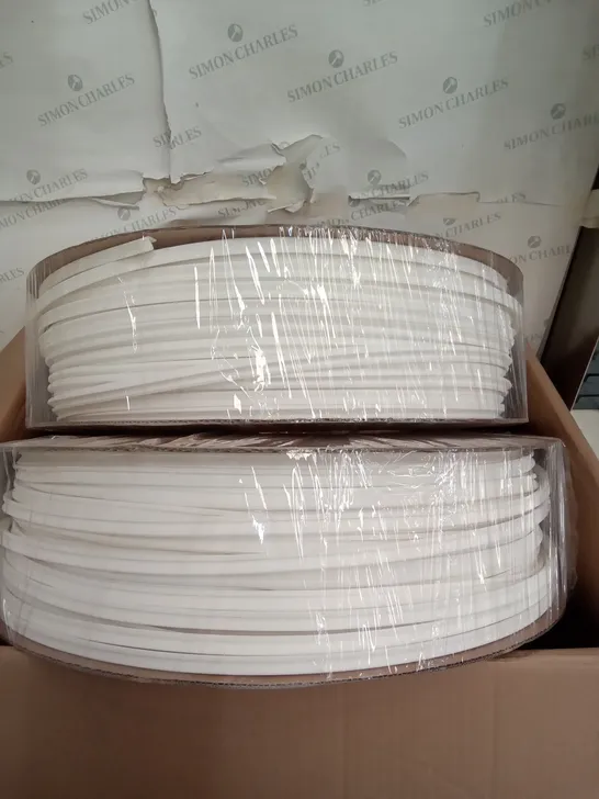 BOXED 2X AQUASEAL DOOR WINDOW FRAME SEAL 250M - WHITE