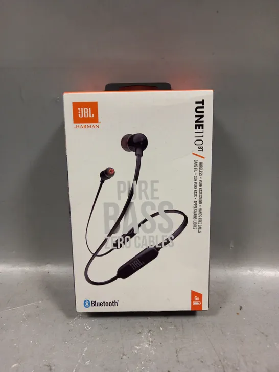 BOXED JBL TUNE110 WIRELESS BLUETOOTH EARPHONES 