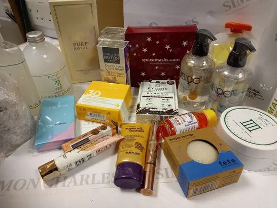 PREMIUM BRANDED SKINCARE AND HAIRCARE PRODUCTS APPROX. 30 ITEMS 