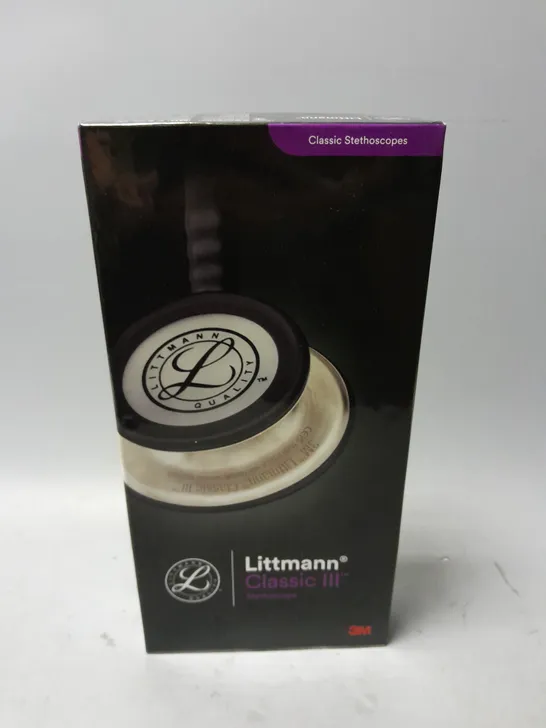 BOXED 3M LITTMANN CLASSIC III STETHOSCOPE