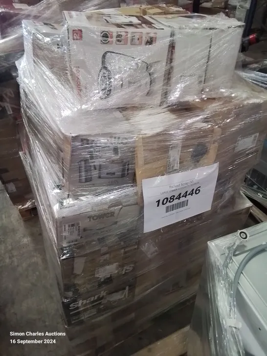 PALLET OF APPROXIMATELY 26 UNPROCESSED RAW RETURN HOUSEHOLD AND ELECTRICAL GOODS TO INCLUDE;