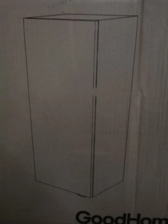 BOXED IMANDRA 40 X 90CM WALL CABINET - GREY