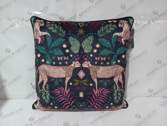 M&S EMBROIDERED & EMBELLISHED CUSHION