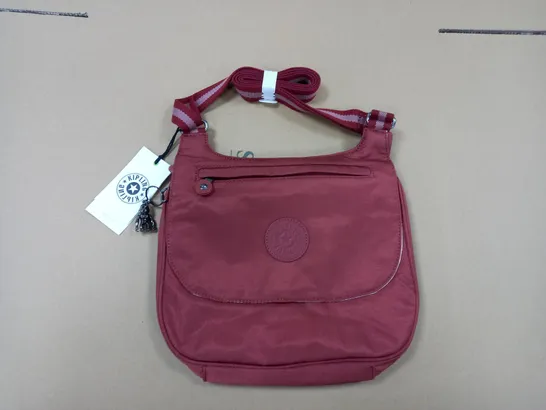 KIPLING ELENE PREMIUM SMALL BAG SHINY BERRY