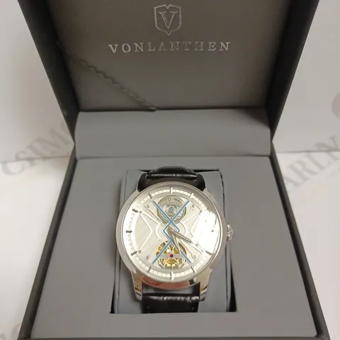 VONLANTHEN LEATHER STRAP WATCH