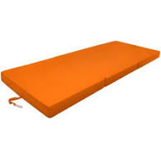 BAGGED DULL FOAM MATTRESS- ORANGE