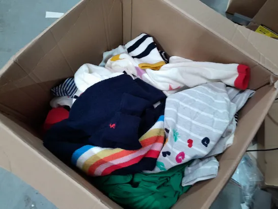 BOX OF APPROX 30 ASSORTED CLOTHING ITEMS TO INCLUDE - K&CO - JOULES - PHASE EIGHT ECT