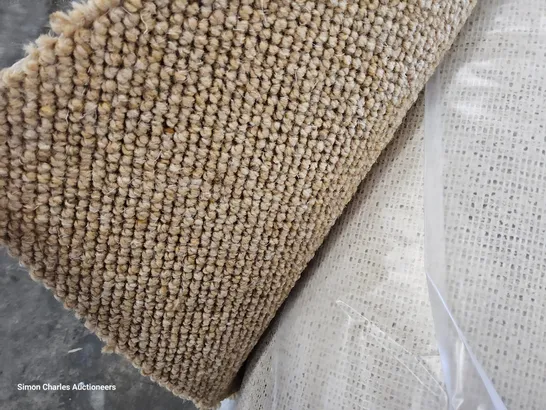 ROLL OF QUALITY SISAL WEAVE STYLE WILD GINGER CARPET APPROXIMATELY 4M × 5.35M