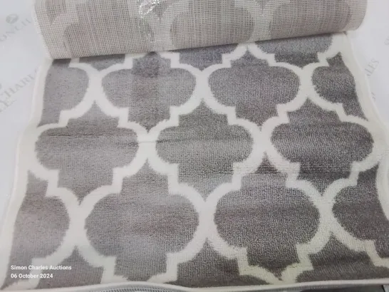 BRAND NEW BAGGED PACO HOME SIN66 SINAI RUG IN GREY - 60 x 100cm