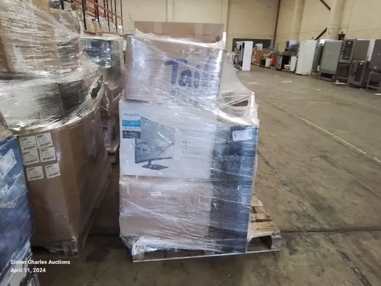 PALLET OF APPROXIMATELY 21 UNPROCESSED RAW RETURN MONITORS TO INCLUDE;