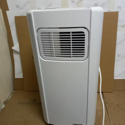 PRINCESS MOBILE AIR CONDITIONER, 7000 BTU, EASY STEER WHEELS, DEHUMIDIFER, FAN, REMOTE CONTROL COLLECTION ONLY 