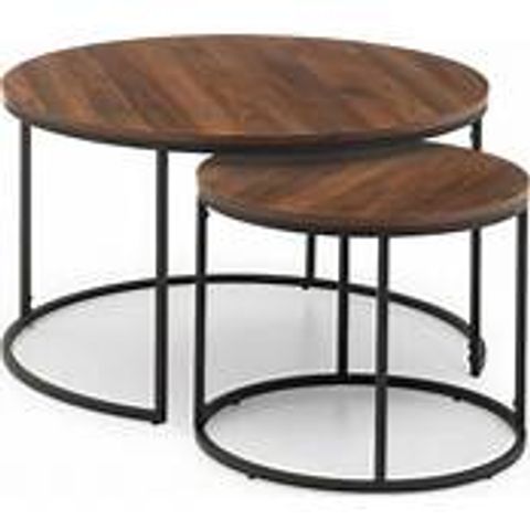 BOXED FULTON ROUND NEST OF TABLES (1 BOX)