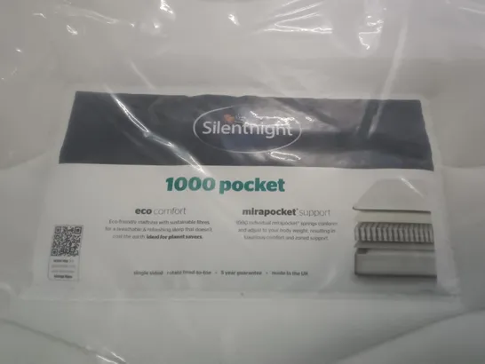 BAGGED SILENT NIGHT 1000 POCKET MATRESS - APPROXIMATELY 150X200CM