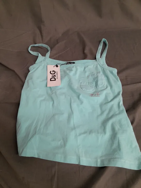 DOLCE & GABBANA LIGHT BLUE SMALL TOP 