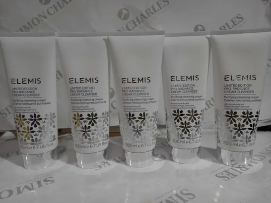 BOX OF APPROXIMATELY 5 TUBES OF ELEMIS LIMITED EDITION PRO-RADIANCE CREAM CLEANSER 200ML