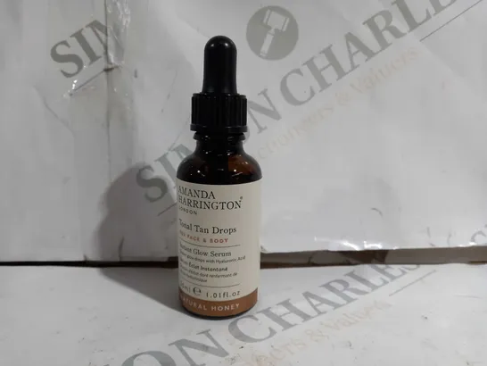 BOXED AMANDA HARRINGTON TONAL TAN DROPS 