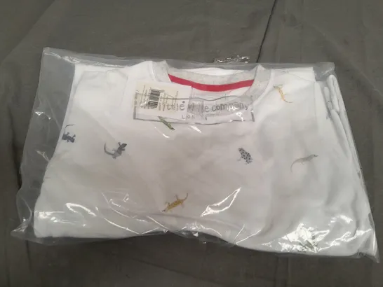 SEALED THE LITTLE WHITE COMPANY REPTILE PRINT SHORTIE PYJAMA - 7-8 YEARS