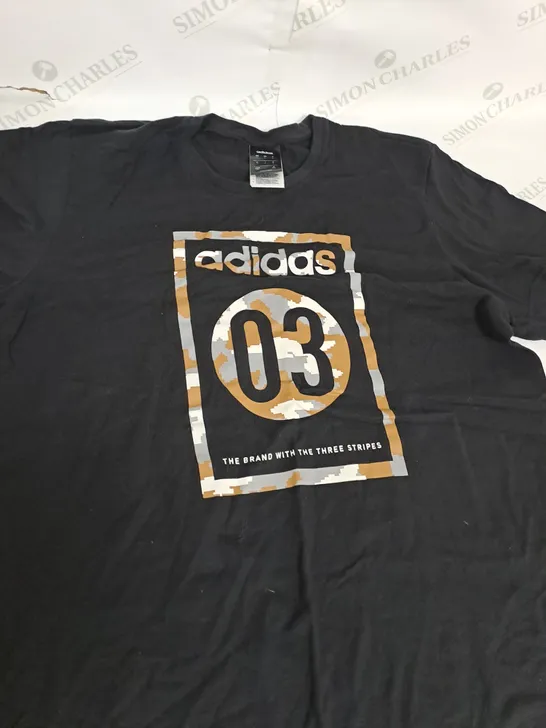 ADIDAS GRAPHIC T-SHIRT SIZE L