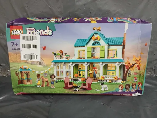 SEALED LEGO FRIENDS AUTUMN'S HOUSE SET 41730