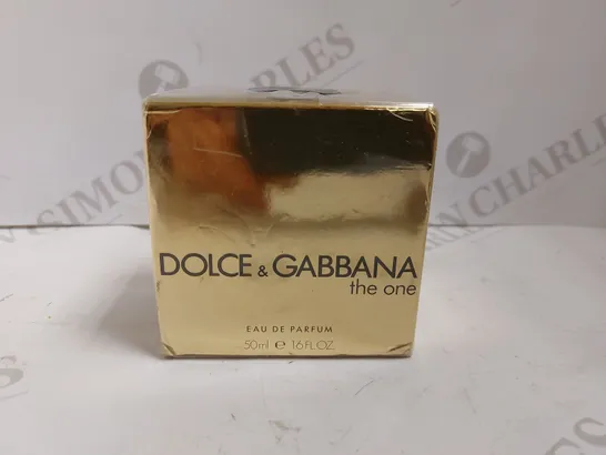 SEALED DOLCE & GABBANA `THE ONE` EAU DE PARFUM - 50ML