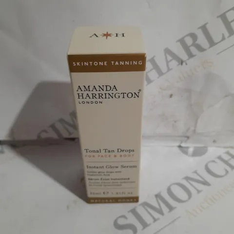 BOXED AMANDA HARRINGTON TONAL TAN DROPS 