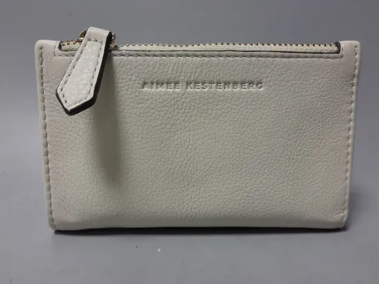 AIMEE KESTENBERG ZEN LEATHER RIFD PROTECTION WALLET IN VANILLA ICE