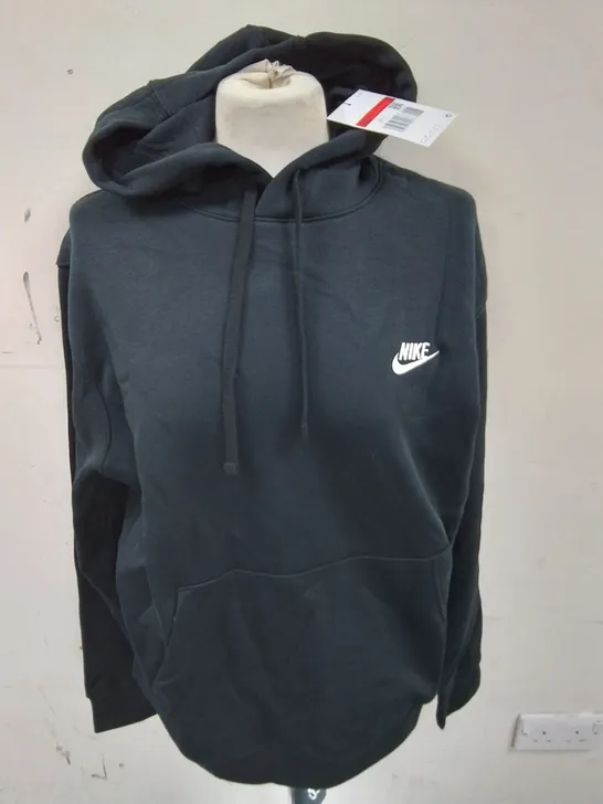 NIKE MENS BLACK HOODIE - L