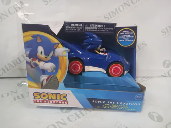 SONIC THE HEDGEHOG PULL BACK RACER