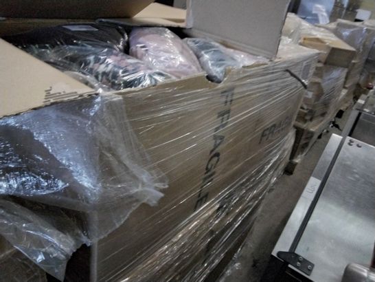 PALLET OF ASSORTED BOXES OF CLOTHING 