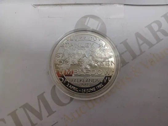 THE FALKLANDS WAR COLLECTABLE COIN