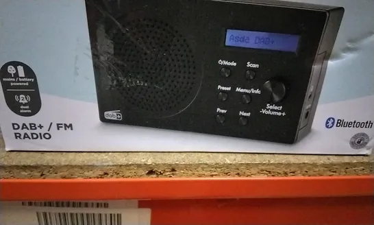 BLUETOOTH DAB+/FM RADIO