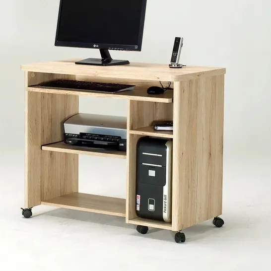 BOXED HOLLICE COMPUTER DESK SANREMO OAK