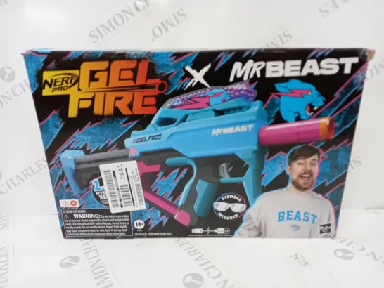 BOXED NERF PRO GELFIRE MRBEAST RRP £65.99