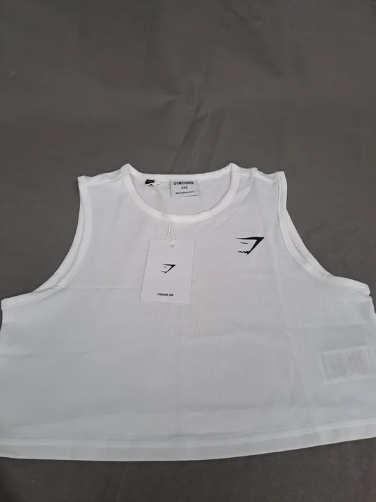 GYMSHARK TRAINING CROP TANK SIZE XXS