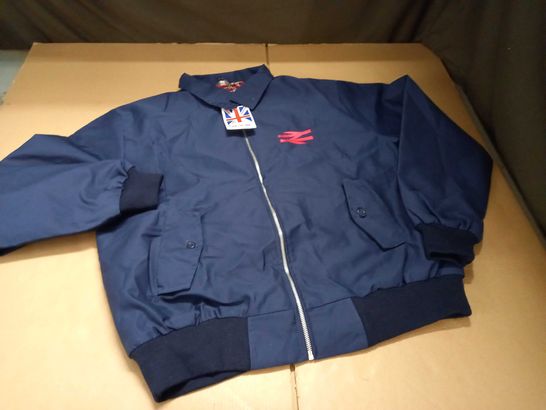 MADE IN ENGLAND NAVY JACKET - XL