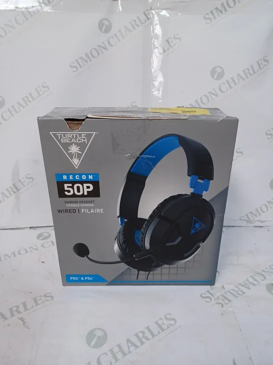 TURTLE BEACH RECON 50P WIRED PS4/PS5 GAMING HEADSET 