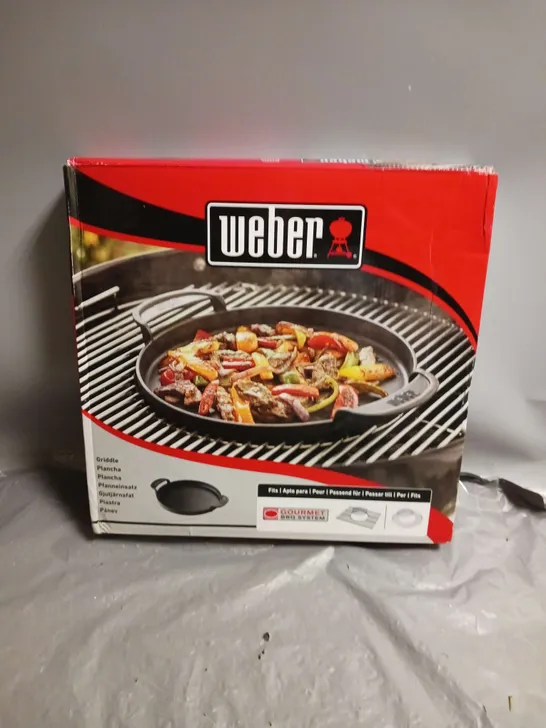 BOXED WEBER GRIDDLE (30.5CM)