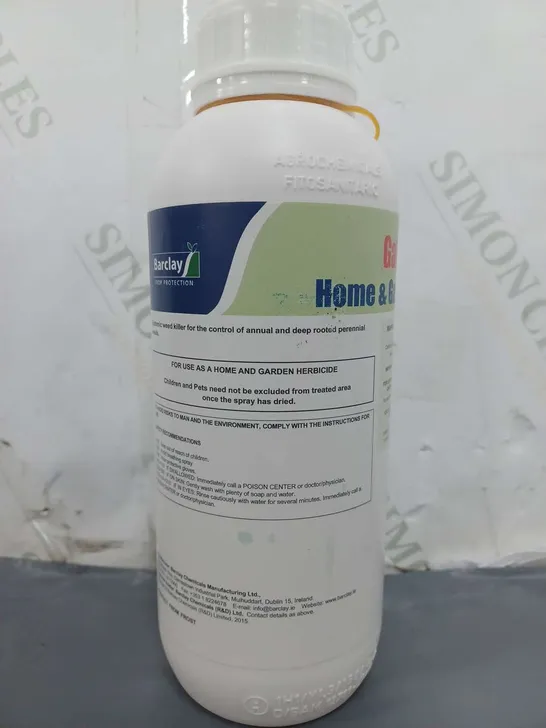 BARCLAY GALLUP HOME & GARDEN HERBICIDE - COLLECTION ONLY