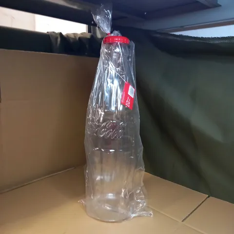 LARGE CLEAR COCA COLA SAVING BOTTLE