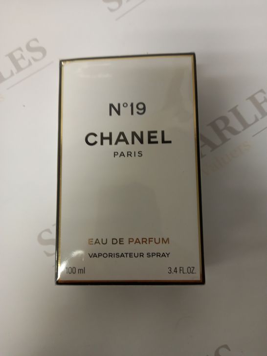 BOXED AND SEALED CHANEL NO 19 EAU DE PARFUM 100ML