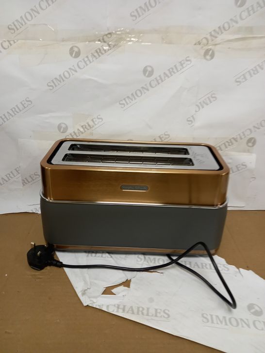 MORPHY RICHARDS 245742 SIGNATURE OPULENT TOASTER COPPER