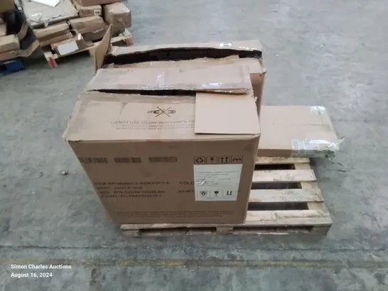 PALLET CONTAINING VARIOUS FURNITURE PARTS