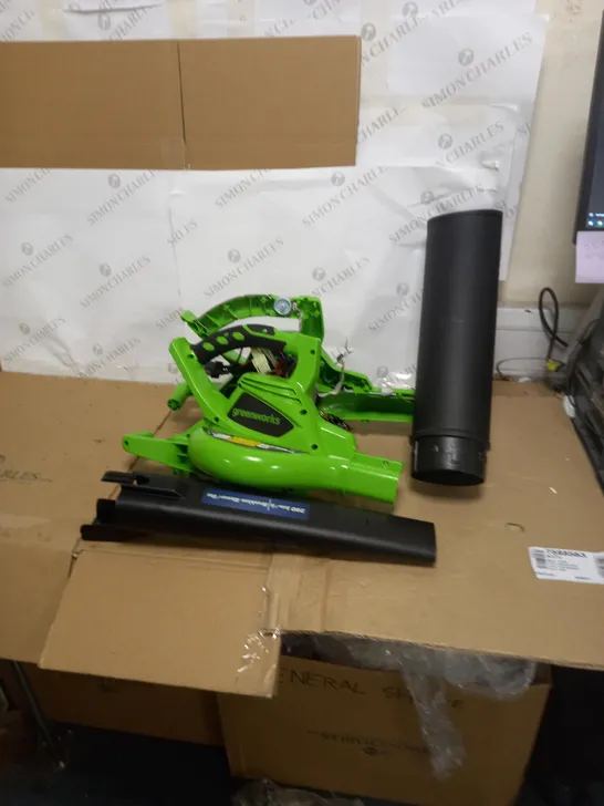 GREENWORKS LEAF BLOWER/VACUUM