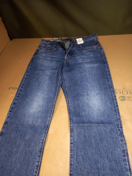 MENS LEVIS 501 ORIGINAL CROPPED TROUSERS SIZE 30 X 30