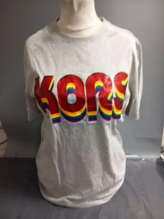 MICHEAL KORS RAINBOW T SHIRT SIZE M