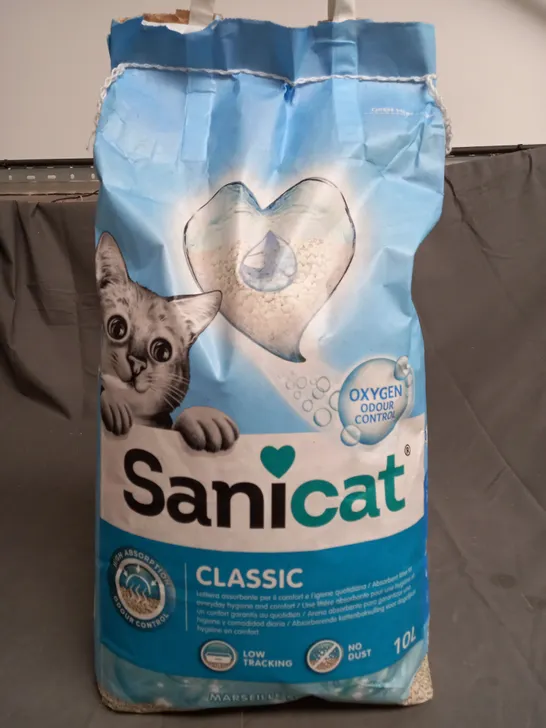 SANI-CAT CLASSIC ODOUR CONTROL CAT LITTER 10L