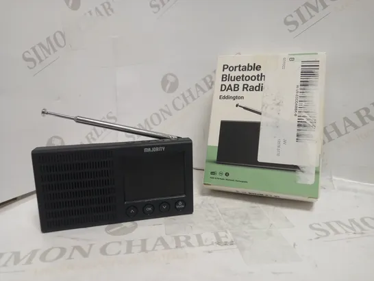 MAJORITY PORTABLE BLUETOOTH DAB RADIO