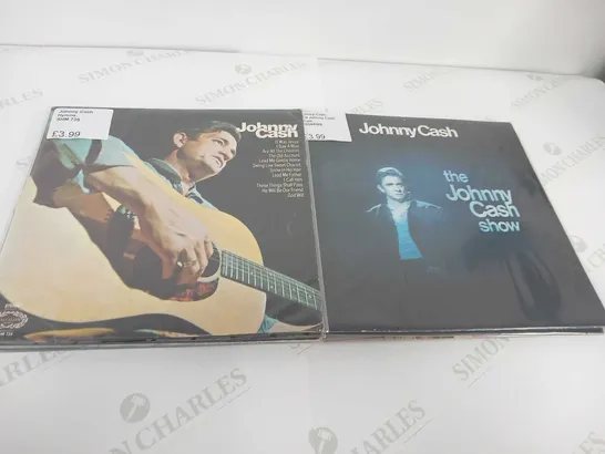 8 JOHNNY CASH VINYL LPS.